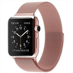 Pulseira de Relógio em Aço Inoxidável Magnética Milanese Loop para Apple Watch Series 10 42mm / 9&8&7 41mm / SE 3&SE 2&6&SE&5&4 40mm / 3&2&1 38mm, Para Apple Watch Series 8&7 41mm / SE 2&6&SE&5&4 40mm / 3&2&1 38mm