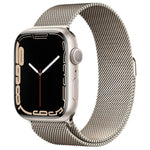 Pulseira de Relógio em Aço Inoxidável Magnética Milanese Loop para Apple Watch Series 10 42mm / 9&8&7 41mm / SE 3&SE 2&6&SE&5&4 40mm / 3&2&1 38mm, Para Apple Watch Series 8&7 41mm / SE 2&6&SE&5&4 40mm / 3&2&1 38mm