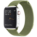 Correia de Relógio em Aço Inoxidável Magnética Milanesa para Apple Watch Ultra 49mm e Watch Ultra 2 49mm / Série 10 46mm / 9&8&7 45mm / SE 3&SE 2&6&SE&5&4 44mm / 3&2&1 42mm, Para Apple Watch Ultra 49mm / Série 8&7 45mm / SE 2&6&SE&5&4 44mm / 3&2&1 42mm