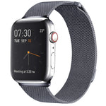 Correia de Relógio em Aço Inoxidável Magnética Milanesa para Apple Watch Ultra 49mm e Watch Ultra 2 49mm / Série 10 46mm / 9&8&7 45mm / SE 3&SE 2&6&SE&5&4 44mm / 3&2&1 42mm, Para Apple Watch Ultra 49mm / Série 8&7 45mm / SE 2&6&SE&5&4 44mm / 3&2&1 42mm