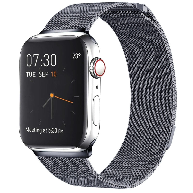 Correia de Relógio em Aço Inoxidável Magnética Milanesa para Apple Watch Ultra 49mm e Watch Ultra 2 49mm / Série 10 46mm / 9&8&7 45mm / SE 3&SE 2&6&SE&5&4 44mm / 3&2&1 42mm, Para Apple Watch Ultra 49mm / Série 8&7 45mm / SE 2&6&SE&5&4 44mm / 3&2&1 42mm