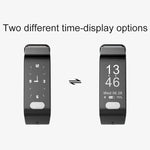 TLW T6 Monitor de atividade com ecrã OLED de 0,96 polegadas Pulseira inteligente, Suporta modo desportivo / ECG / Monitor de frequência cardíaca / Pressão arterial / Monitor do sono, T6 Preto, T6 Azul, T6 Vermelho