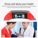 TLW T6 Monitor de atividade com ecrã OLED de 0,96 polegadas Pulseira inteligente, Suporta modo desportivo / ECG / Monitor de frequência cardíaca / Pressão arterial / Monitor do sono, T6 Preto, T6 Azul, T6 Vermelho