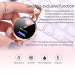Pulseira Inteligente Feminina de Moda AK15, Ecrã LCD a Cores de 1,08 polegadas, IP67 à Prova de Água, Suporta Monitorização da Frequência Cardíaca / Monitorização do Sono / Fotografia Remota