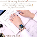 Pulseira Inteligente Feminina de Moda AK15, Ecrã LCD a Cores de 1,08 polegadas, IP67 à Prova de Água, Suporta Monitorização da Frequência Cardíaca / Monitorização do Sono / Fotografia Remota