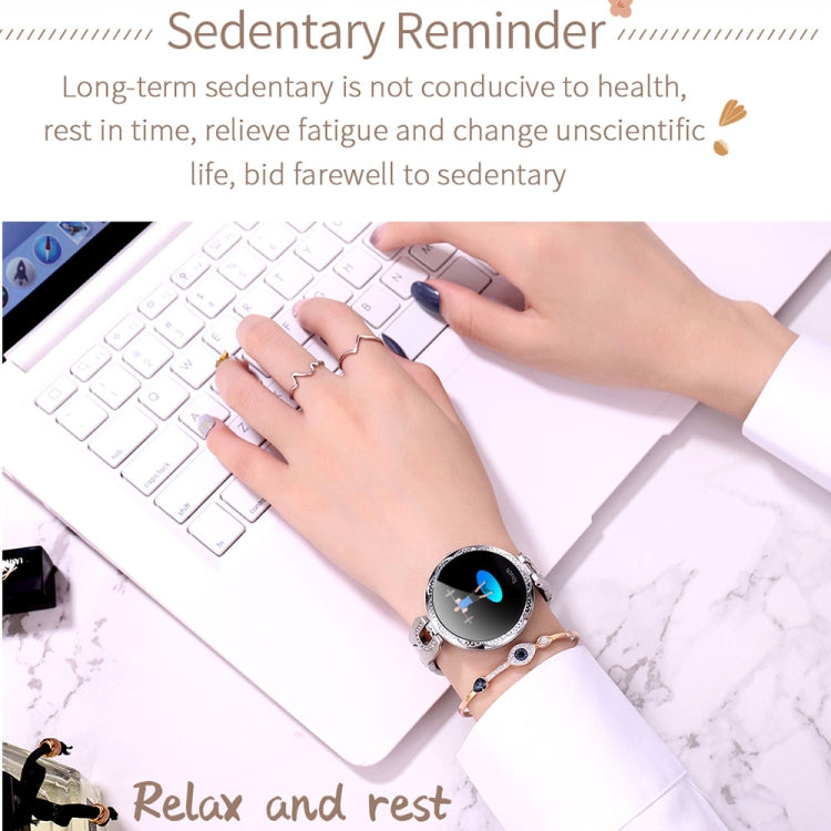 Pulseira Inteligente Feminina de Moda AK15, Ecrã LCD a Cores de 1,08 polegadas, IP67 à Prova de Água, Suporta Monitorização da Frequência Cardíaca / Monitorização do Sono / Fotografia Remota