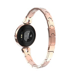 Pulseira Inteligente Feminina de Moda AK15, Ecrã LCD a Cores de 1,08 polegadas, IP67 à Prova de Água, Suporta Monitorização da Frequência Cardíaca / Monitorização do Sono / Fotografia Remota