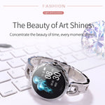 Pulseira Inteligente Feminina de Moda AK15, Ecrã LCD a Cores de 1,08 polegadas, IP67 à Prova de Água, Suporta Monitorização da Frequência Cardíaca / Monitorização do Sono / Fotografia Remota