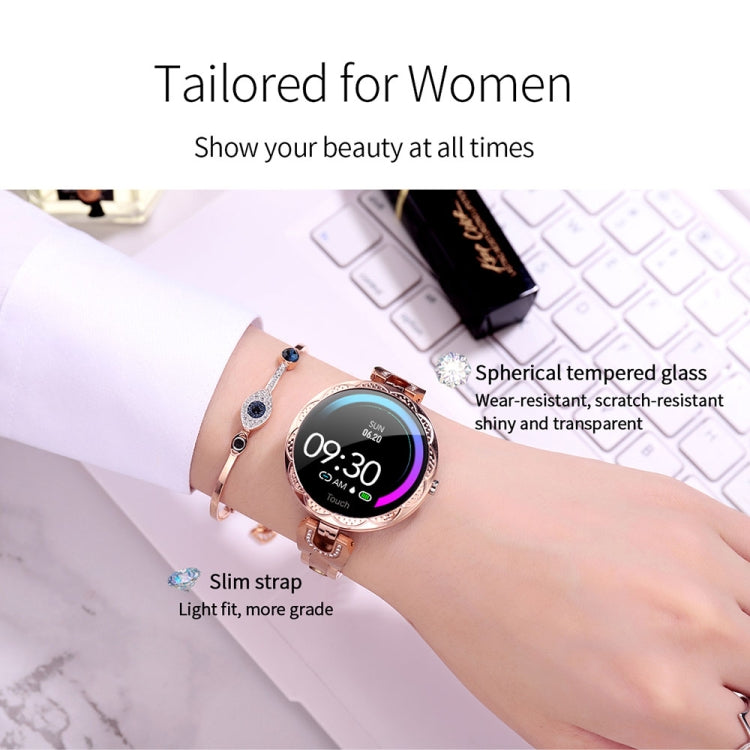 Pulseira Inteligente Feminina de Moda AK15, Ecrã LCD a Cores de 1,08 polegadas, IP67 à Prova de Água, Suporta Monitorização da Frequência Cardíaca / Monitorização do Sono / Fotografia Remota