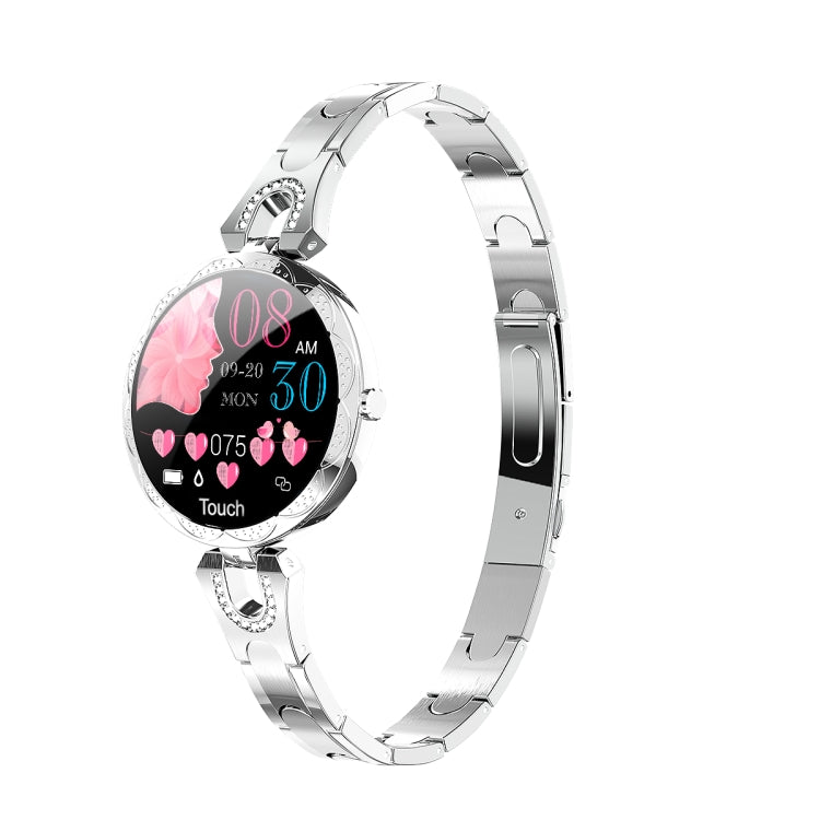 Pulseira Inteligente Feminina de Moda AK15, Ecrã LCD a Cores de 1,08 polegadas, IP67 à Prova de Água, Suporta Monitorização da Frequência Cardíaca / Monitorização do Sono / Fotografia Remota