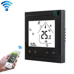 Termostato digital LCD para aquecimento eletrónico com sensor e visor de tempo BHT-002GBLW 16A, controlo WiFi, BHT-002GBLW 16A (Preto) tipo aquecimento eletrónico, BHT-002GBLW 16A (Branco) tipo aquecimento eletrónico
