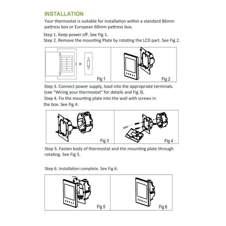 Termostato digital LCD para aquecimento eletrónico com sensor e visor de tempo BHT-002GBLW 16A, controlo WiFi, BHT-002GBLW 16A (Preto) tipo aquecimento eletrónico, BHT-002GBLW 16A (Branco) tipo aquecimento eletrónico
