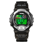 Relógio Digital Transparente Feminino SKMEI 1450, 50m à Prova de Água, Relógio Desportivo com Luz LED