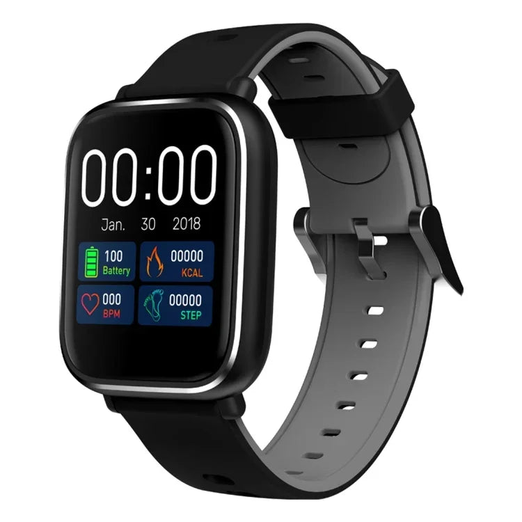 Q58S Smartwatch impermeável IP67 com ecrã tátil TFT de 1,3 polegadas, Suporta lembrete de chamadas / Monitorização da frequência cardíaca / Monitorização da pressão arterial / Monitorização do sono