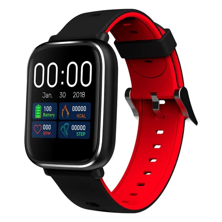 Q58S Smartwatch impermeável IP67 com ecrã tátil TFT de 1,3 polegadas, Suporta lembrete de chamadas / Monitorização da frequência cardíaca / Monitorização da pressão arterial / Monitorização do sono