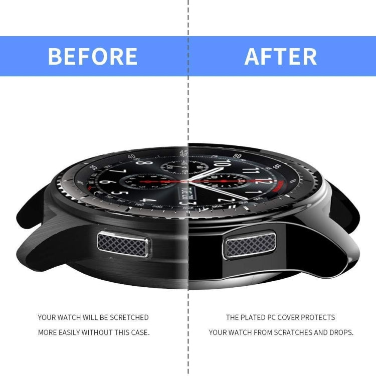 Capa Antichoque Plated em TPU para Samsung Gear S3 Frontier Smartwatch 46mm