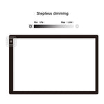 Quadros de Cópia Acrílicos A2 com LED de 23W 12V e Três Níveis de Brilho Regulável, Desenho de Esboço Anime, Ficha UE, Ficha UE