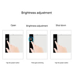 3,5W 5V LED USB Três Níveis de Brilho Regulável Placas de Cópia em Acrílico A4 para Escala Anime Sketch Desenho Sketchpad, Placas de Cópia