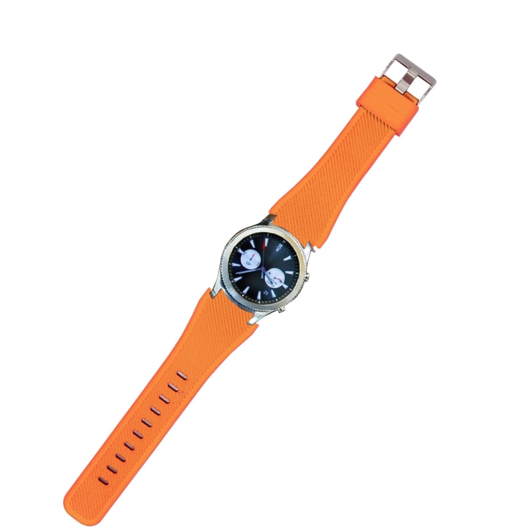 Para Samsung Gear S3 Classic Pulseira de Silicone para Smartwatch, Comprimento: cerca de 22,4cm, CA5541AG, CA5541B, CA5541D, CA5541E, CA5541G, CA5541P, CA5541R, CA5541W, CA5541Y, CA5541I