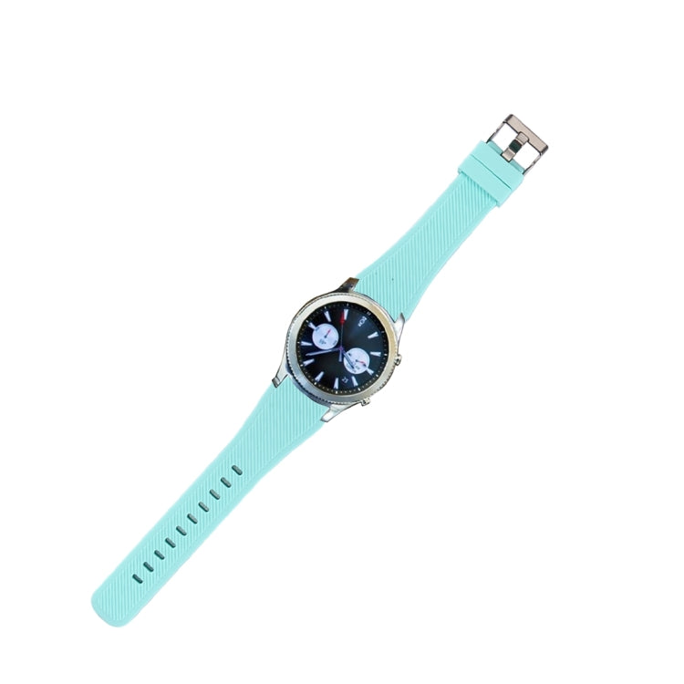 Para Samsung Gear S3 Classic Pulseira de Silicone para Smartwatch, Comprimento: cerca de 22,4cm, CA5541AG, CA5541B, CA5541D, CA5541E, CA5541G, CA5541P, CA5541R, CA5541W, CA5541Y, CA5541I