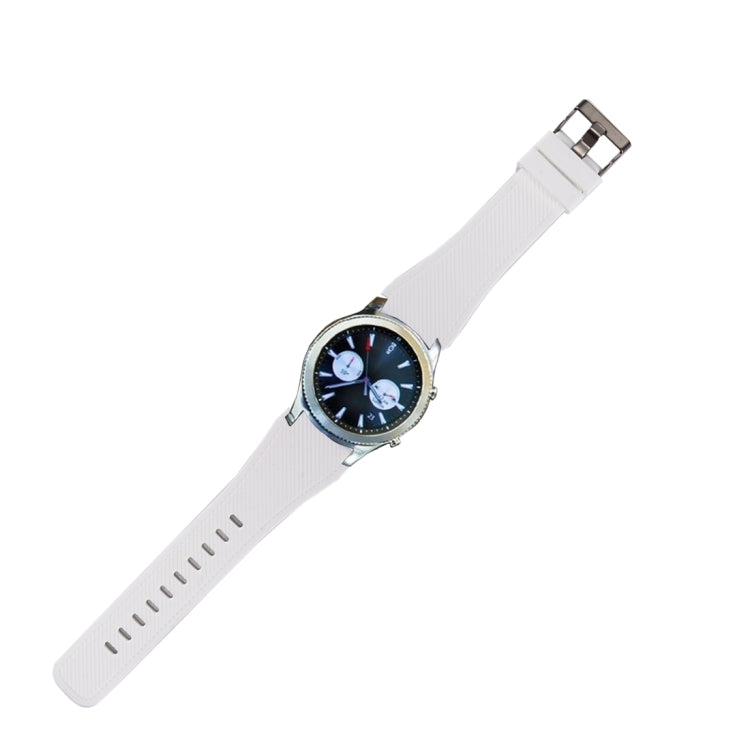Para Samsung Gear S3 Classic Pulseira de Silicone para Smartwatch, Comprimento: cerca de 22,4cm, CA5541AG, CA5541B, CA5541D, CA5541E, CA5541G, CA5541P, CA5541R, CA5541W, CA5541Y, CA5541I