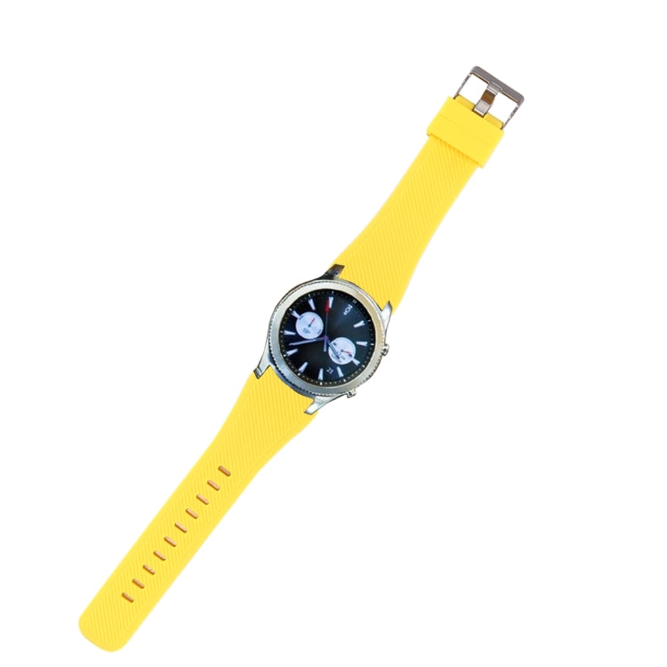 Para Samsung Gear S3 Classic Pulseira de Silicone para Smartwatch, Comprimento: cerca de 22,4cm, CA5541AG, CA5541B, CA5541D, CA5541E, CA5541G, CA5541P, CA5541R, CA5541W, CA5541Y, CA5541I