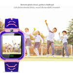 Q12B Smartwatch para crianças com ecrã colorido de 1,44 polegadas, Suporta posicionamento LBS / Chamadas bidirecionais / Socorro com uma tecla / Monitorização por voz / Aplicação Setracker