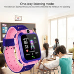Q120 Smartwatch para crianças com ecrã colorido de 1,44 polegadas impermeável IP67, Suporta posicionamento LBS / Chamadas bidirecionais / Socorro com uma tecla / Monitorização por voz / Aplicação Setracker