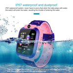 Q120 Smartwatch para crianças com ecrã colorido de 1,44 polegadas impermeável IP67, Suporta posicionamento LBS / Chamadas bidirecionais / Socorro com uma tecla / Monitorização por voz / Aplicação Setracker