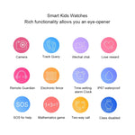 Q120 Smartwatch para crianças com ecrã colorido de 1,44 polegadas impermeável IP67, Suporta posicionamento LBS / Chamadas bidirecionais / Socorro com uma tecla / Monitorização por voz / Aplicação Setracker