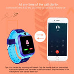 Q120 Smartwatch para crianças com ecrã colorido de 1,44 polegadas impermeável IP67, Suporta posicionamento LBS / Chamadas bidirecionais / Socorro com uma tecla / Monitorização por voz / Aplicação Setracker