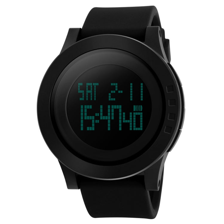 Relógio Digital de Gel de Sílica Multifuncional Masculino SKMEI 1142 para Desporto ao Ar Livre, Noctilucente e à Prova de Água