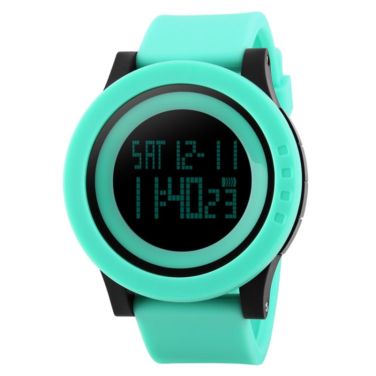 Relógio Digital de Gel de Sílica Multifuncional Masculino SKMEI 1142 para Desporto ao Ar Livre, Noctilucente e à Prova de Água