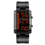 Relógio Digital LED Multifuncional Masculino SKMEI 1179 para Desporto ao Ar Livre, Noctilucente e à Prova de Água