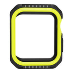 Capa Protetora Antichoque Bicolor para Smartwatch para Apple Watch Series 3 / 2 / 1 38mm, Para Apple Watch Series 3 / 2 / 1 38mm (Preto Amarelo), Para Apple Watch Series 3 / 2 / 1 38mm (Vermelho Preto), Para Apple Watch Series 3 / 2 / 1 38mm (Branco Azul)
