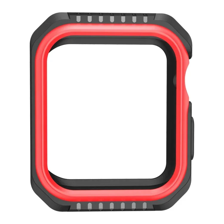 Capa Protetora Antichoque Bicolor para Smartwatch Apple Watch Series 3 / 2 / 1 42mm, para Apple Watch Series 3 / 2 / 1 42mm (Preto Vermelho), para Apple Watch Series 3 / 2 / 1 42mm (Preto Amarelo), para Apple Watch Series 3 / 2 / 1 42mm (Rosa Azul)