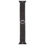 Correia de Relógio de Pulso em Aço Inoxidável com Nove Contas para Apple Watch Series 7 41mm / 6 & SE & 5 & 4 40mm / 3 & 2 & 1 38mm, Para Apple Watch Series 7 41mm / 6 & SE & 5 & 4 40mm / 3 & 2 & 1 38mm