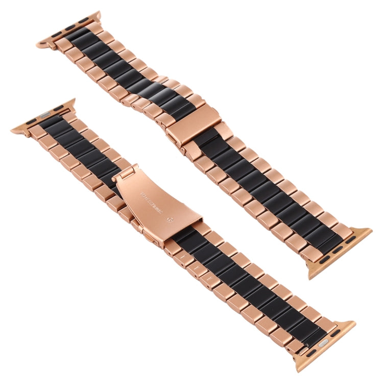 Correia de Relógio em Aço Inoxidável Para Apple Watch Series 10 42mm / 9&8&7 41mm / SE 3&SE 2&6&SE&5&4 40mm / 3&2&1 38mm, Para Apple Watch Series 8&7 41mm / SE 2&6&SE&5&4 40mm / 3&2&1 38mm
