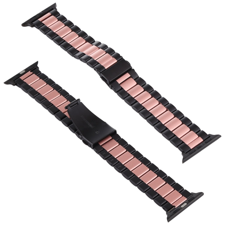 Correia de Relógio em Aço Inoxidável Para Apple Watch Series 10 42mm / 9&8&7 41mm / SE 3&SE 2&6&SE&5&4 40mm / 3&2&1 38mm, Para Apple Watch Series 8&7 41mm / SE 2&6&SE&5&4 40mm / 3&2&1 38mm