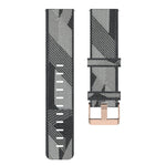 Correia de Pulso em Nylon Trançado com Risca de 22mm para Relógio Huawei GT / GT2 46mm, Honor Magic Watch 2 46mm / Magic