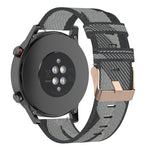 Correia de Pulso em Nylon Trançado com Risca de 22mm para Relógio Huawei GT / GT2 46mm, Honor Magic Watch 2 46mm / Magic