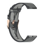 Pulseira de Relógio em Nylon Trançado com Risca 22mm para Galaxy Watch 46mm / Gear S3