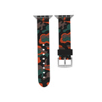Pulseira de Silicone com Padrão de Camuflagem Fashion para Apple Watch Series 3 & 2 & 1 38mm, 38mm