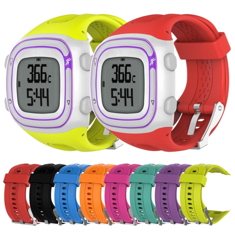 Male Style Silicone Sport Watch Band for Garmin Forerunner 10 / 15, Male Style
