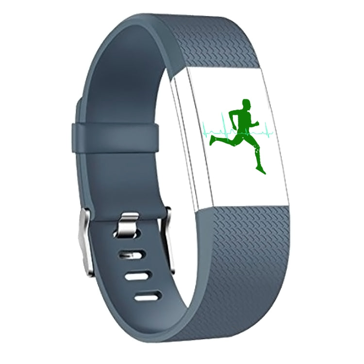 Square Pattern Adjustable Sport Watch Band for FITBIT Charge 2, Size: L, 12.5x8.5cm, L, Coral Red, L, Navy Blue, L, Dark Purple, L, Purple, L, Orange, L, Cyan, L, Pink, L, Red, L, Green, L, Rose Red, L, Grey, L, Sky Blue, L, Blue, L, White, L, Aqua Blu...