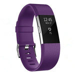 Square Pattern Adjustable Sport Watch Band for FITBIT Charge 2, Size: L, 12.5x8.5cm, L, Coral Red, L, Navy Blue, L, Dark Purple, L, Purple, L, Orange, L, Cyan, L, Pink, L, Red, L, Green, L, Rose Red, L, Grey, L, Sky Blue, L, Blue, L, White, L, Aqua Blu...