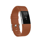 Correia de Relógio Desportiva Ajustável com Padrão de Diamante para FITBIT Charge 2, Tamanho: S, 10.5x8.5cm, S