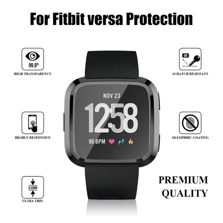 Capa Protetora Macia em TPU para Relógio Inteligente Fitbit Versa