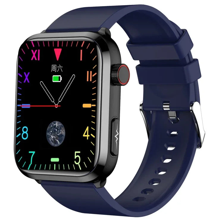 Smartwatch ET210 com Ecrã IPS de 1,91 polegadas IP67 à Prova de Água e Pulseira de Silicone, Suporta Monitorização da Temperatura Corporal / ECG, ET210