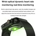 Smartwatch ET210 com Ecrã IPS de 1,91 polegadas IP67 à Prova de Água e Pulseira de Silicone, Suporta Monitorização da Temperatura Corporal / ECG, ET210